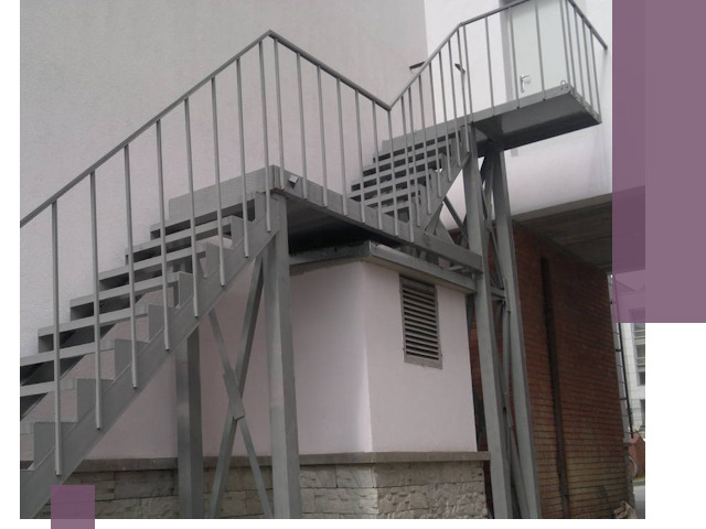 Монтаж пожарных лестниц под ключ в Славгороде с гарантией качества