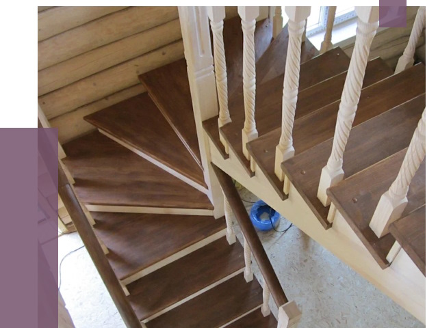 Реставрация деревянных лестниц в Славгороде от 4368 руб.