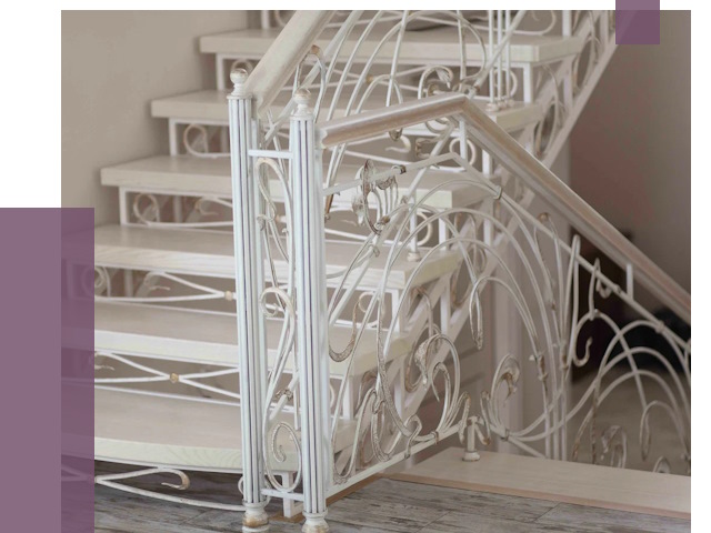 Изготовление кованых лестниц на заказ в Славгороде от 88409 руб. | ПРОЛЁТ-Слд