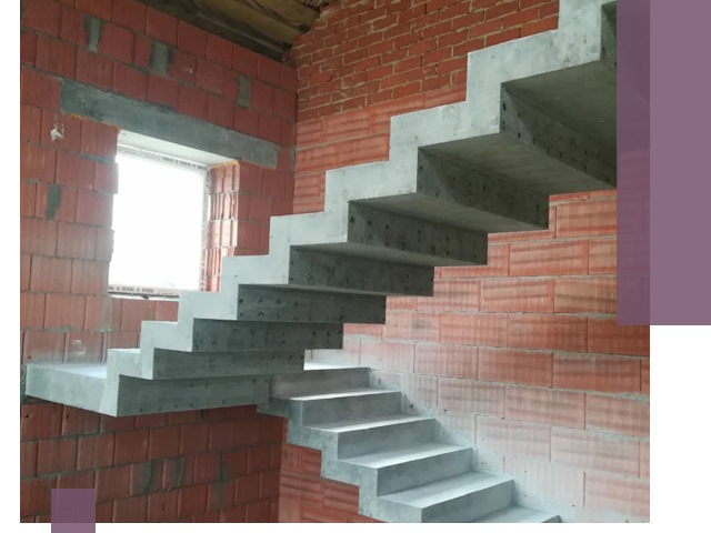 Бетонные лестницы под ключ в Славгороде: монтаж, демонтаж, ремонт