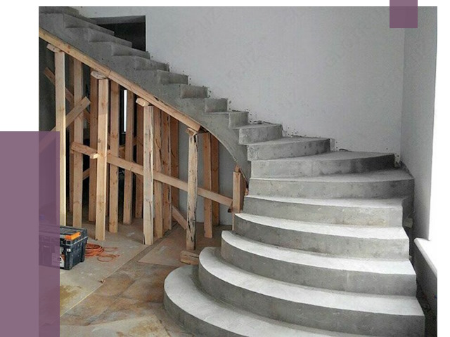 Изготовление бетонных лестниц под ключ в Славгороде от 20282 руб. | ПРОЛЁТ-Слд