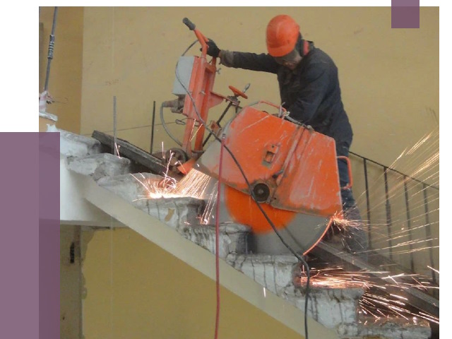 Демонтаж бетонных лестниц в Славгороде от 4680 руб. за м2 | ПРОЛЁТ-Слд