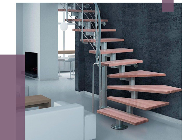 Модульные лестницы в Славгороде от 17162 руб. — купить в ПРОЛЁТ-Слд