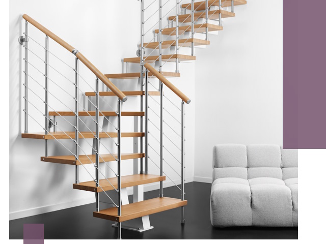 Модульные лестницы под ключ в Славгороде — монтаж и изготовление