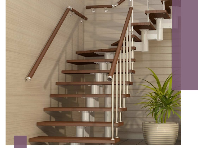 Изготовление модульных лестниц под ключ в Славгороде