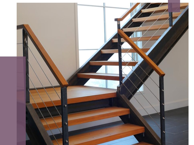 Изготовление лестниц на металлокаркасе в Славгороде от 19242 руб. | ПРОЛЁТ-Слд