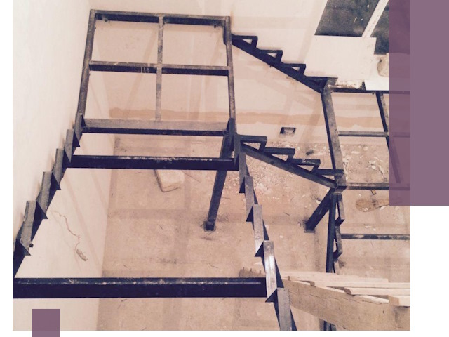 Монтаж лестниц на металлокаркасе в Славгороде быстро и качественно