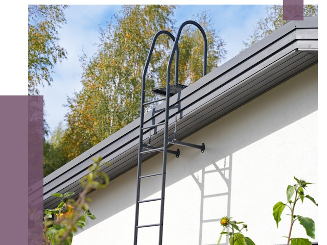 Лестницы на крышу в Славгороде от 19450 руб. — монтаж и монтаж ПРОЛЁТ-Слд