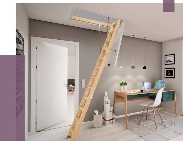 Чердачные лестницы в Славгороде — от 14821 руб. | ПРОЛЁТ-Слд