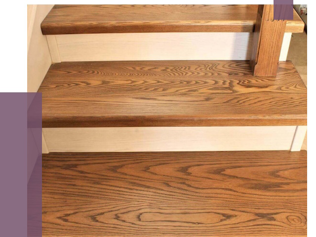 Буковые лестницы под ключ в Славгороде от 12741 руб. 