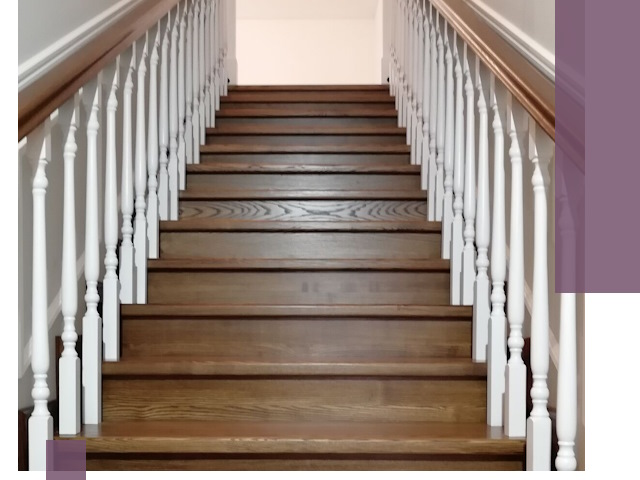 Лестницы из ясеня на заказ в Славгороде — изготовление и монтаж