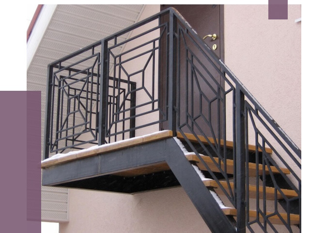 Металлические перила в Славгороде от 4368 руб.  | ПРОЛЁТ-Слд