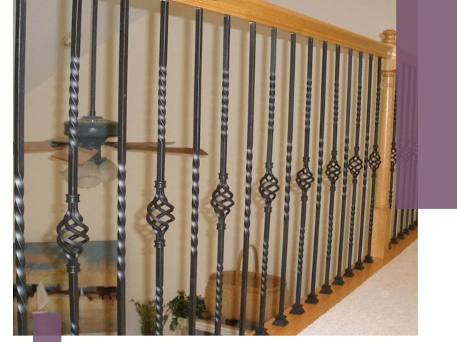 Изготовление и монтаж кованных перил в Славгороде под ключ