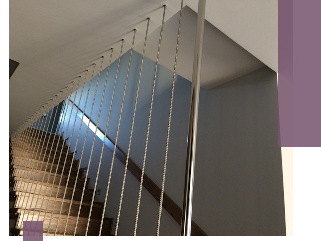 Тросовые перила под ключ в Славгороде — производство и монтаж