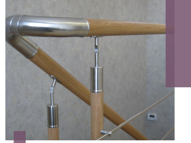 Комбинированные перила на заказ в Славгороде — монтаж и производство