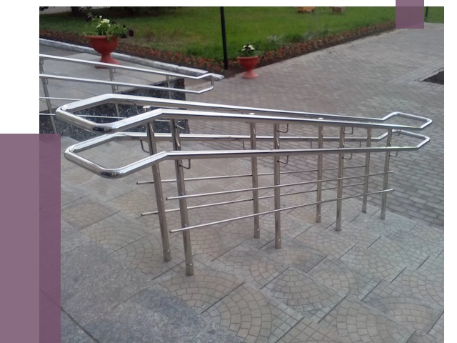 Перила для инвалидов в Славгороде от 7718 руб. под ключ | ПРОЛЁТ-Слд