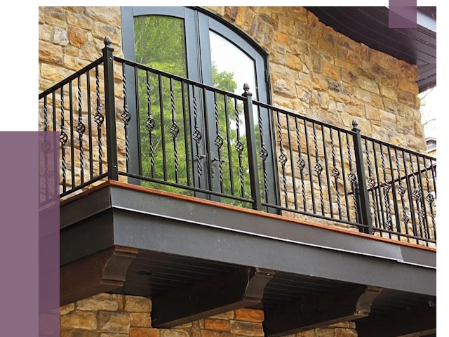 Балконные ограждения в Славгороде от 8165 руб. — купить | ПРОЛЁТ-Слд