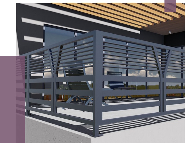 Изготовление балконных ограждений в Славгороде от 10921 руб. | ПРОЛЁТ-Слд