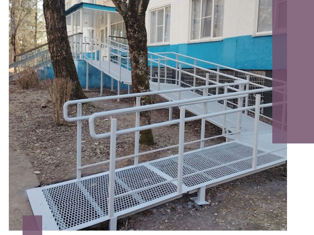 Пандусы под ключ в Славгороде: изготовление, монтаж и демонтаж