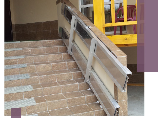 Откидные пандусы под ключ в Славгороде — монтаж и демонтаж