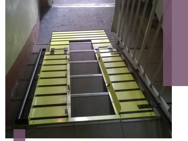 Профессиональный монтаж пандуса в подъезд в Славгороде