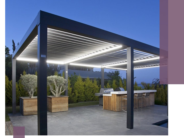 Навесы отдельно стоящие под ключ в Славгороде из металла и поликарбоната