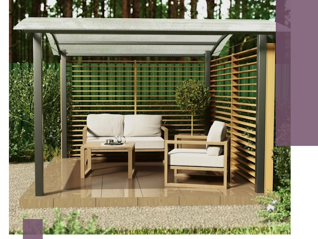 Навесы для дачи в Славгороде: изготовление, монтаж и демонтаж