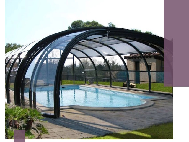 Навесы для бассейна в Славгороде: изготовление и монтаж под ключ