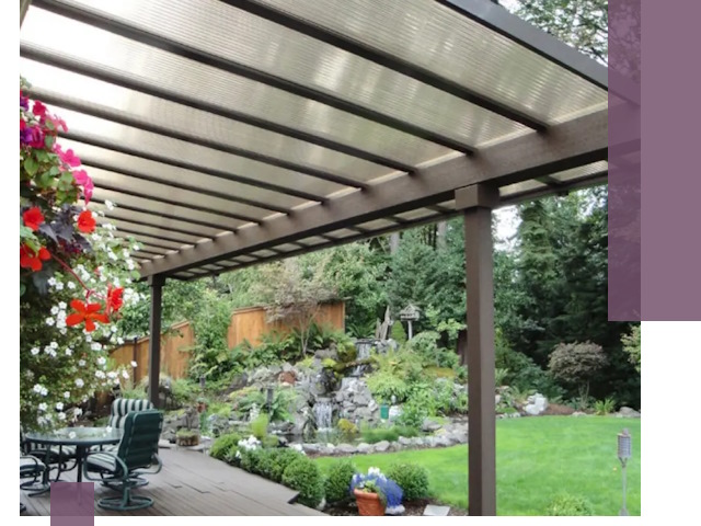 Навесы из поликарбоната под ключ в Славгороде быстро и надёжно