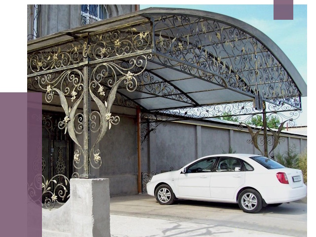 Кованые навесы в Славгороде от 14821 руб. | ПРОЛЁТ-Слд