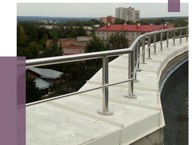 Парапеты и ограждения кровли в Славгороде от 5044 руб. 