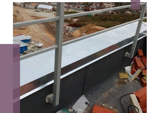 Монтаж парапетов в Славгороде от 4368 руб.  | ПРОЛЁТ-Слд