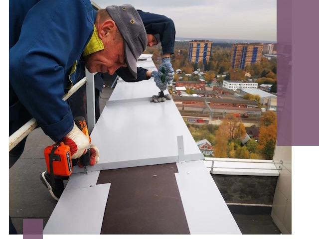 Монтаж парапетов в Славгороде — установка прочных металлических ограждений