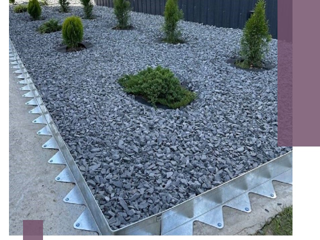 Оцинкованные металлические бордюры под заказ в Славгороде