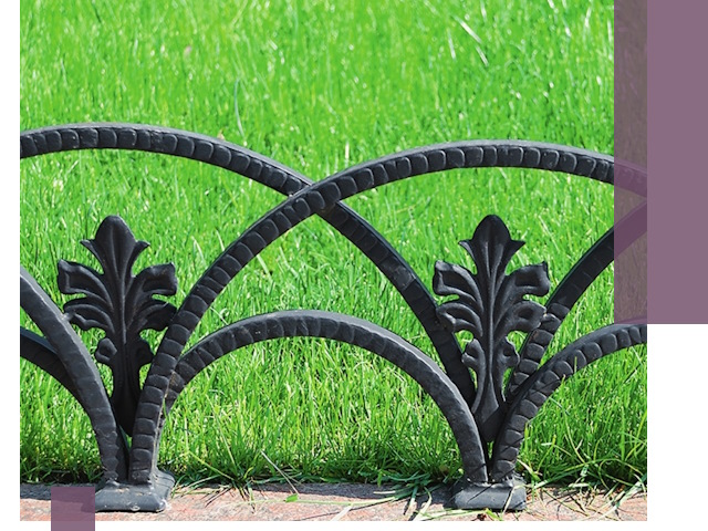 Декоративные металлические бордюры под ключ в Славгороде