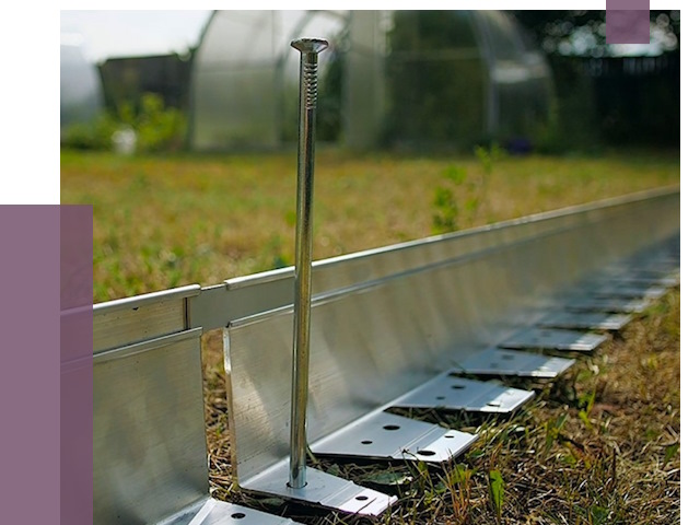 Металлические бордюры для газона в Славгороде от 4368 руб. | ПРОЛЁТ-Слд