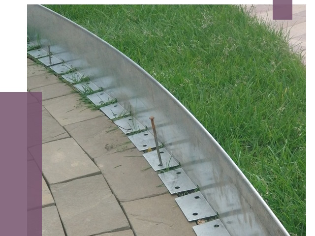 Металлические бордюры для тротуаров в Славгороде от 8841 руб.