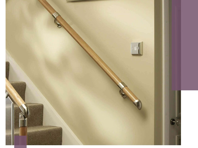 Монтаж пристенных поручней профессионально в Славгороде