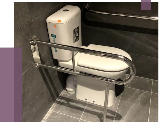 Поручни для санузлов в Славгороде от 4368 руб. | ПРОЛЁТ-Слд