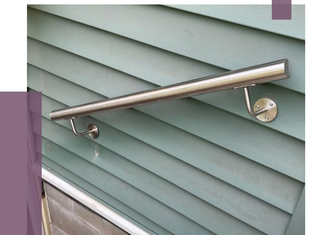 Поручни из нержавеющей стали в Славгороде от 7801 руб.  | ПРОЛЁТ-Слд